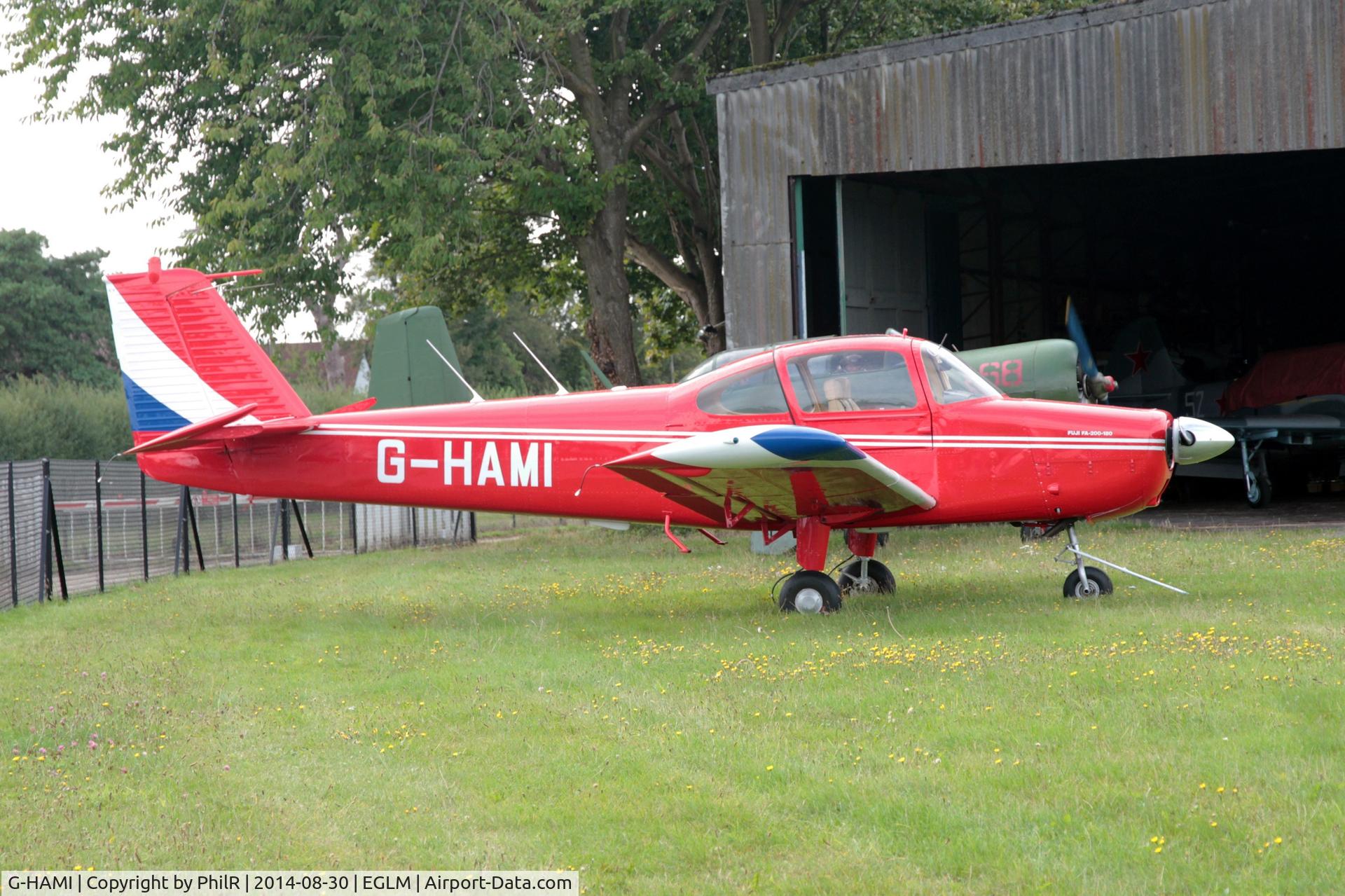 G-HAMI, 1973 Fuji FA-200-180 Aero Subaru C/N 188, White Waltham