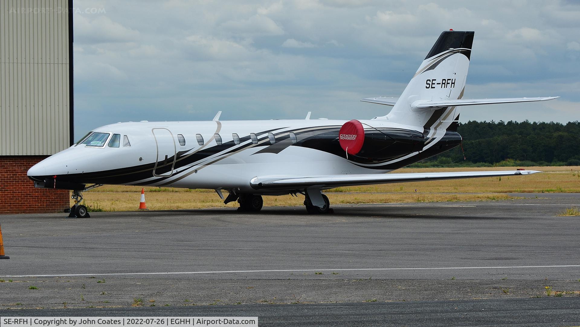 SE-RFH, 2006 Cessna 680 Citation Sovereign C/N 680-0059, Parked at Technicair