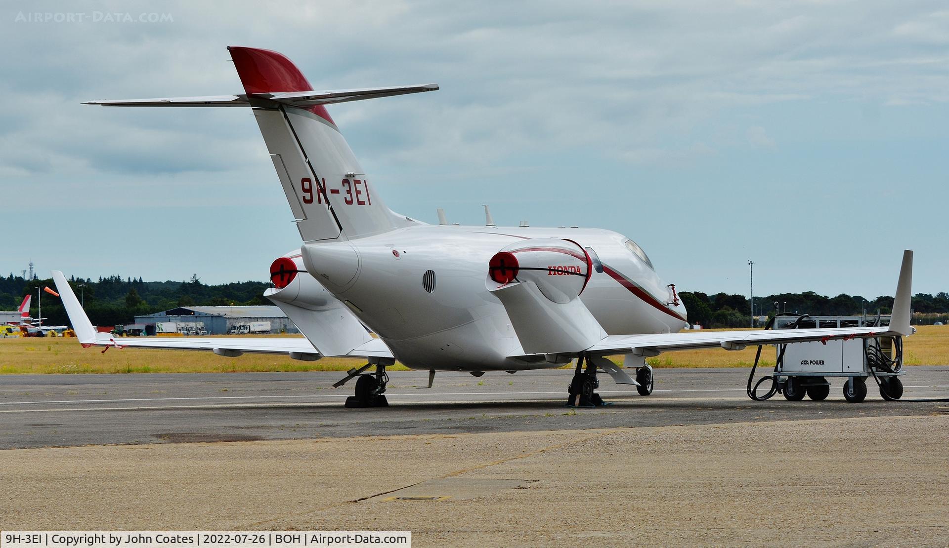 9H-3EI, 2021 Honda HA-420 Hondajet C/N 42000208, Soon to depart from Technicair