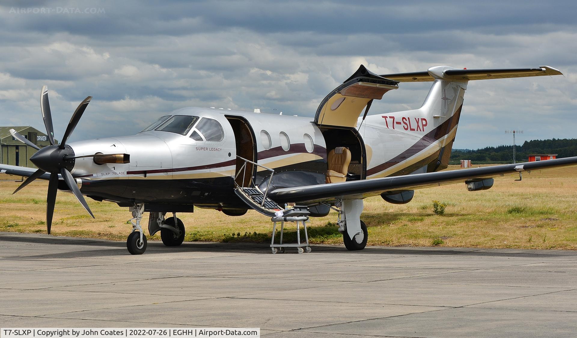 T7-SLXP, 2007 Pilatus PC-12/47 C/N 864, Receiving tlc at BAS