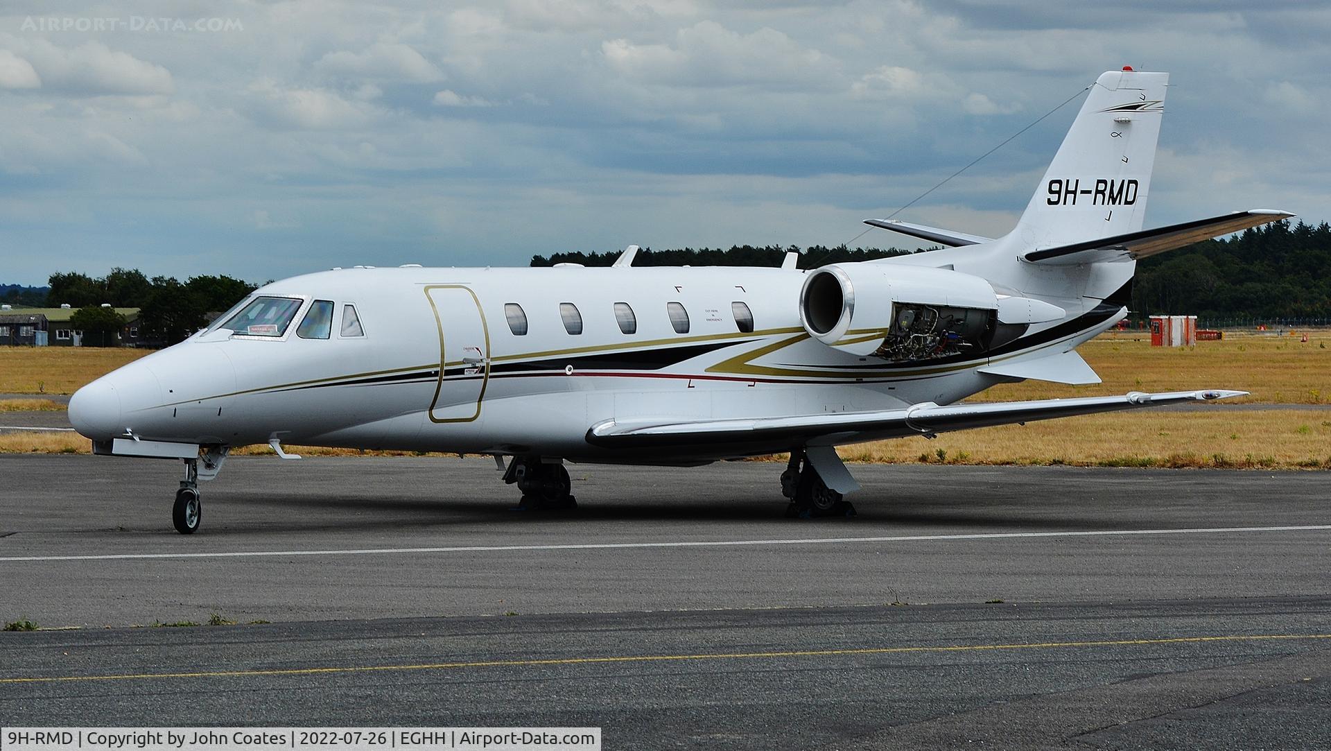 9H-RMD, 2002 Cessna 560XL Citation Excel C/N 560-5249, Parked at Technicair