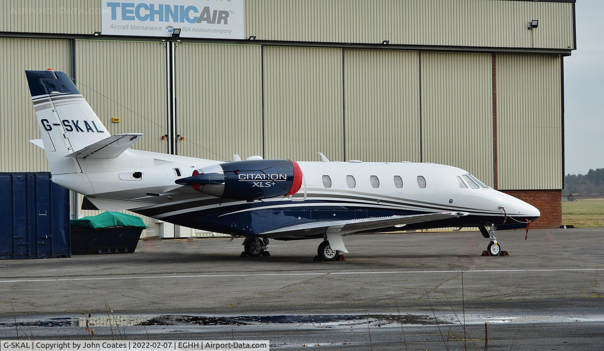 G-SKAL, 2019 Cessna 560XL Citation XLS C/N 560-6270, Parked at Technicair