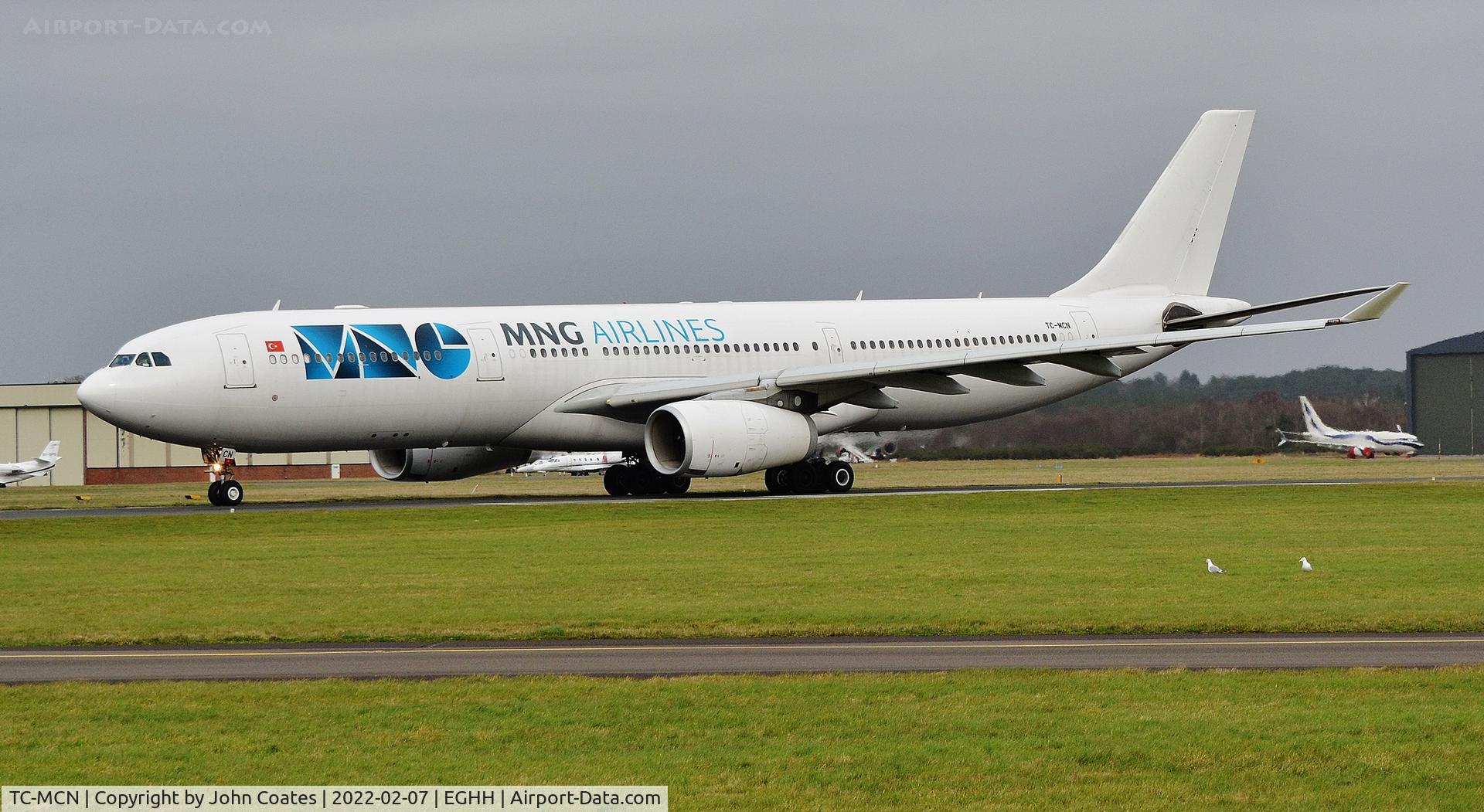 TC-MCN, 2007 Airbus A330-343E C/N 889, Arriving on runway 26
