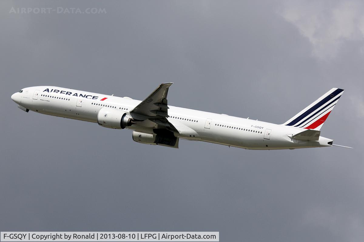 F-GSQY, 2007 Boeing 777-328/ER C/N 35678, at cdg