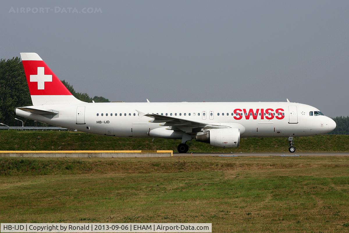 HB-IJD, 1995 Airbus A320-214 C/N 553, at spl