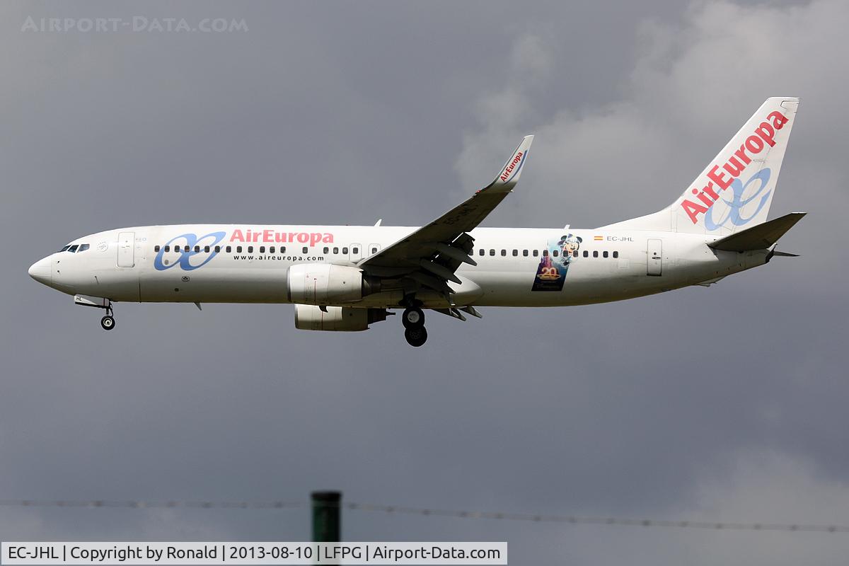EC-JHL, 2005 Boeing 737-85P C/N 33976, at cdg