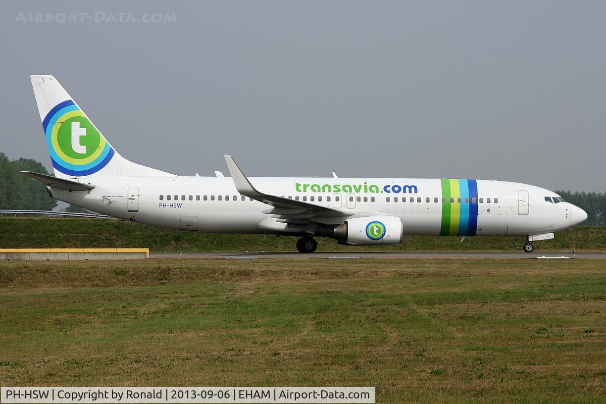 PH-HSW, 2009 Boeing 737-8K2 C/N 37160, at spl