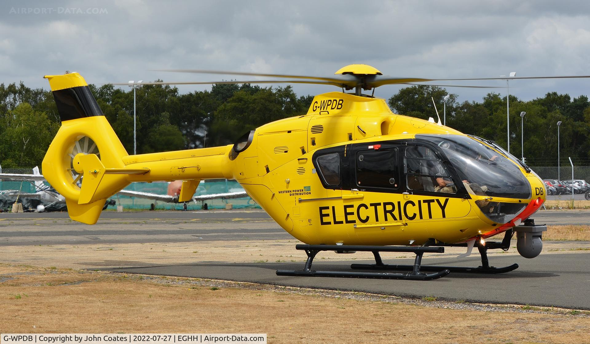 G-WPDB, 1999 Eurocopter EC-135P-1 C/N 0112, Visitor at Bliss Aviation