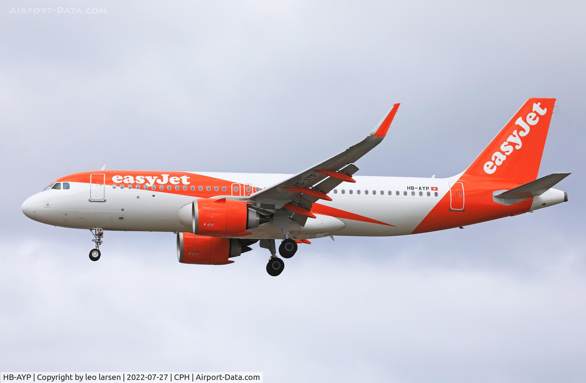 HB-AYP, 2022 Airbus A320-251 Neo C/N 10863, Copenhagen 27.7.2022