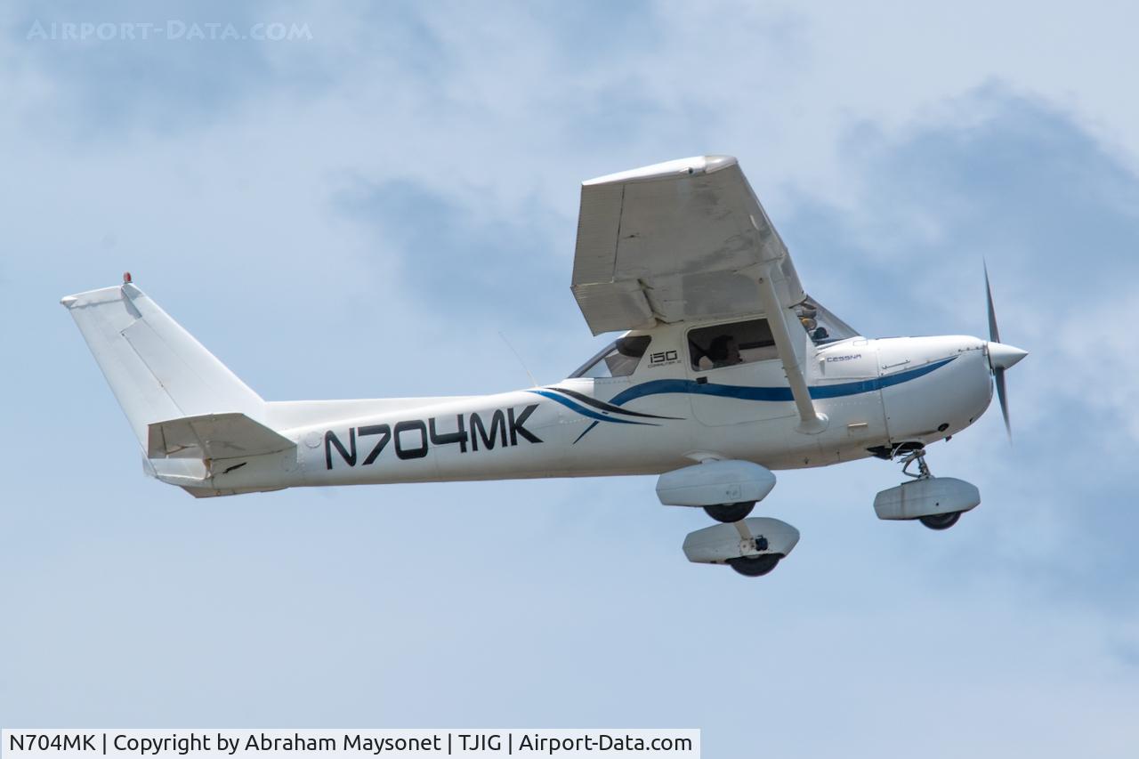N704MK, 1976 Cessna 150M C/N 15078718, New on data base