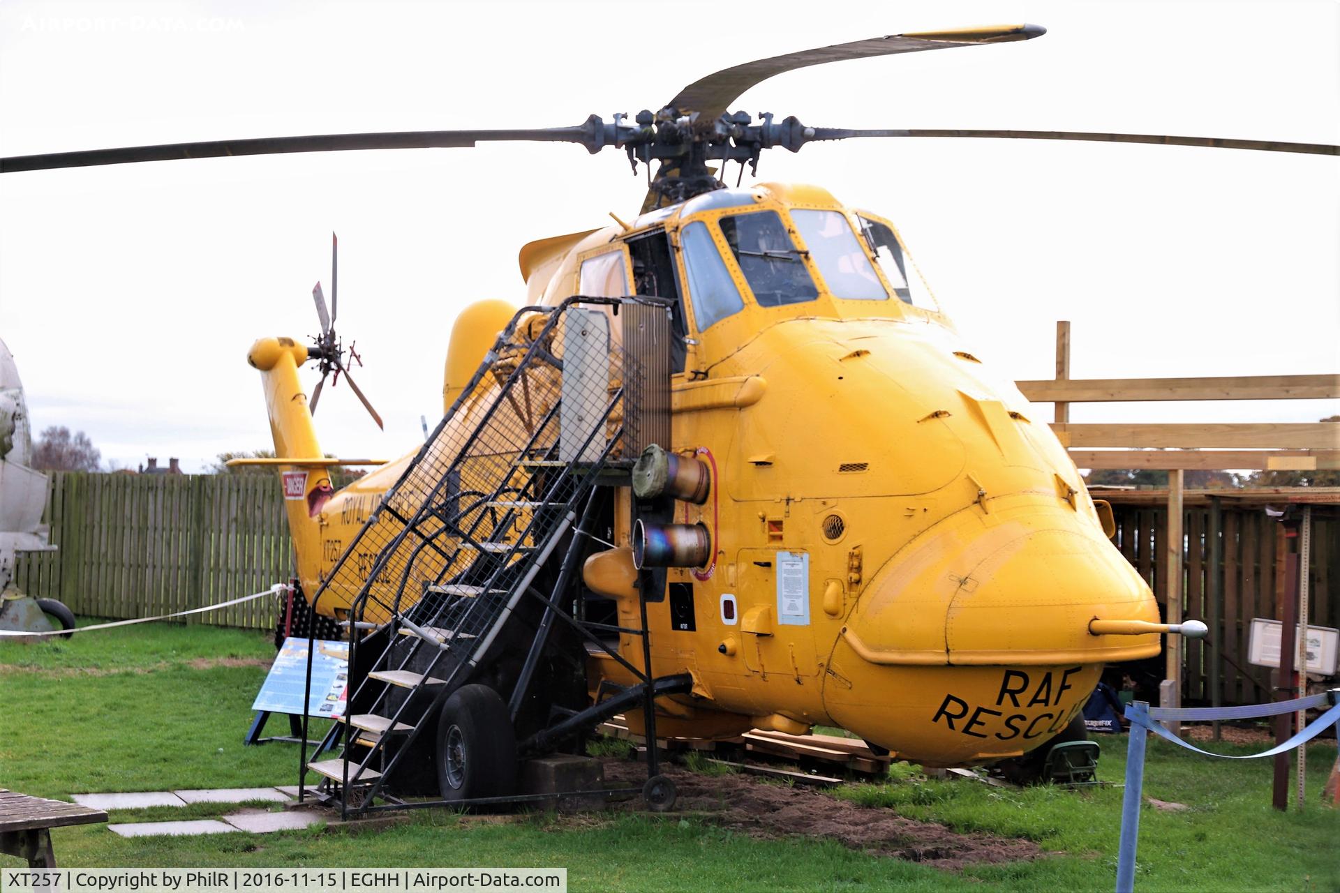 XT257, 1967 Westland Wessex HAS.3 C/N WA241, Exhibited at the Bournemouth Aviation Museum