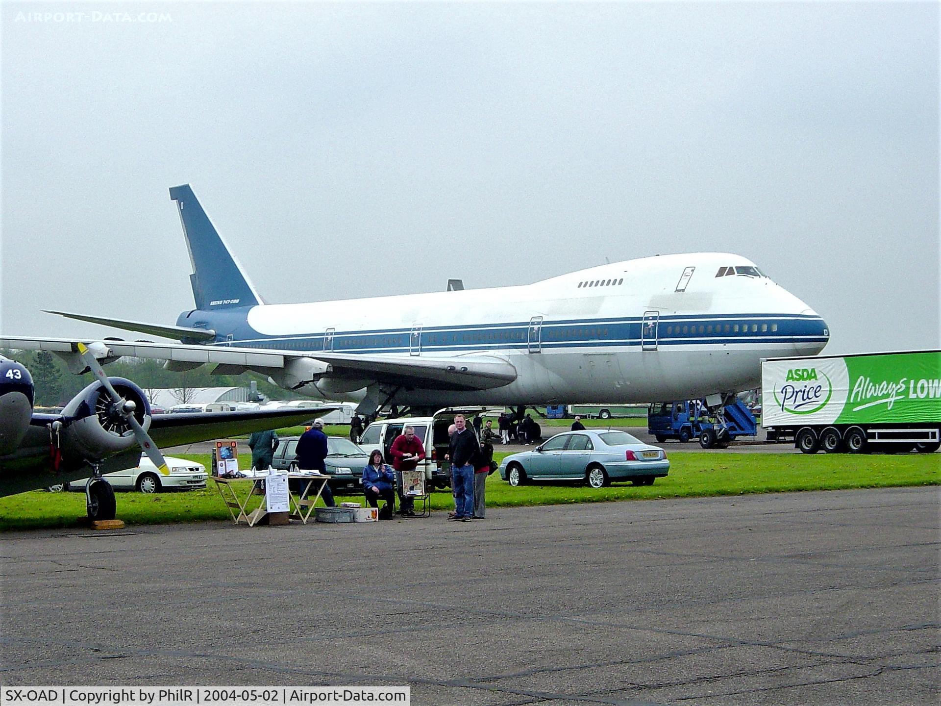 SX-OAD, 1979 Boeing 747-212B C/N 21684, A resident at Bruntingthorpe.