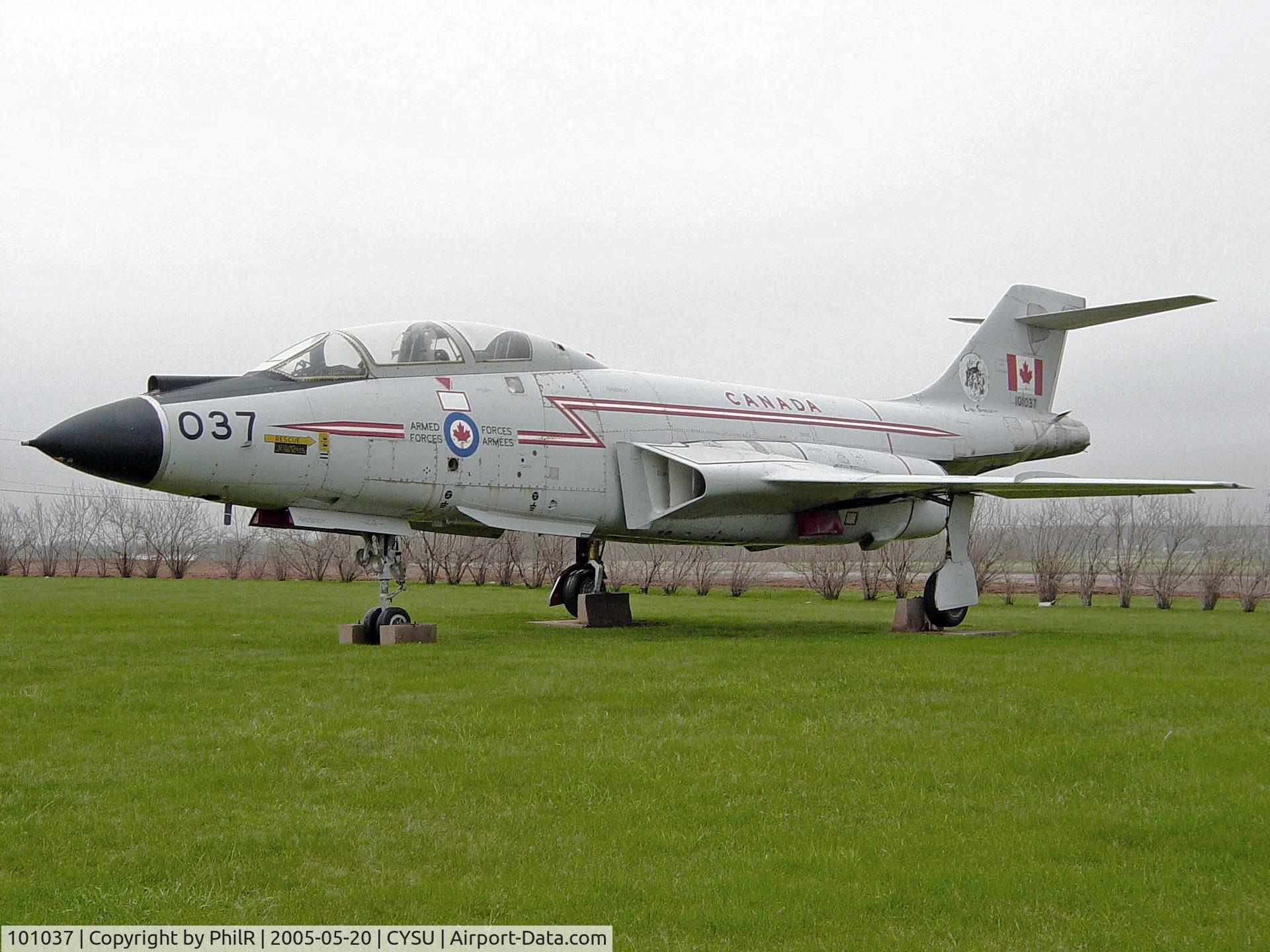 101037, 1957 McDonnell CF-101B Voodoo C/N 544, Displayed at CAFB Summerside, Prince Edward Island