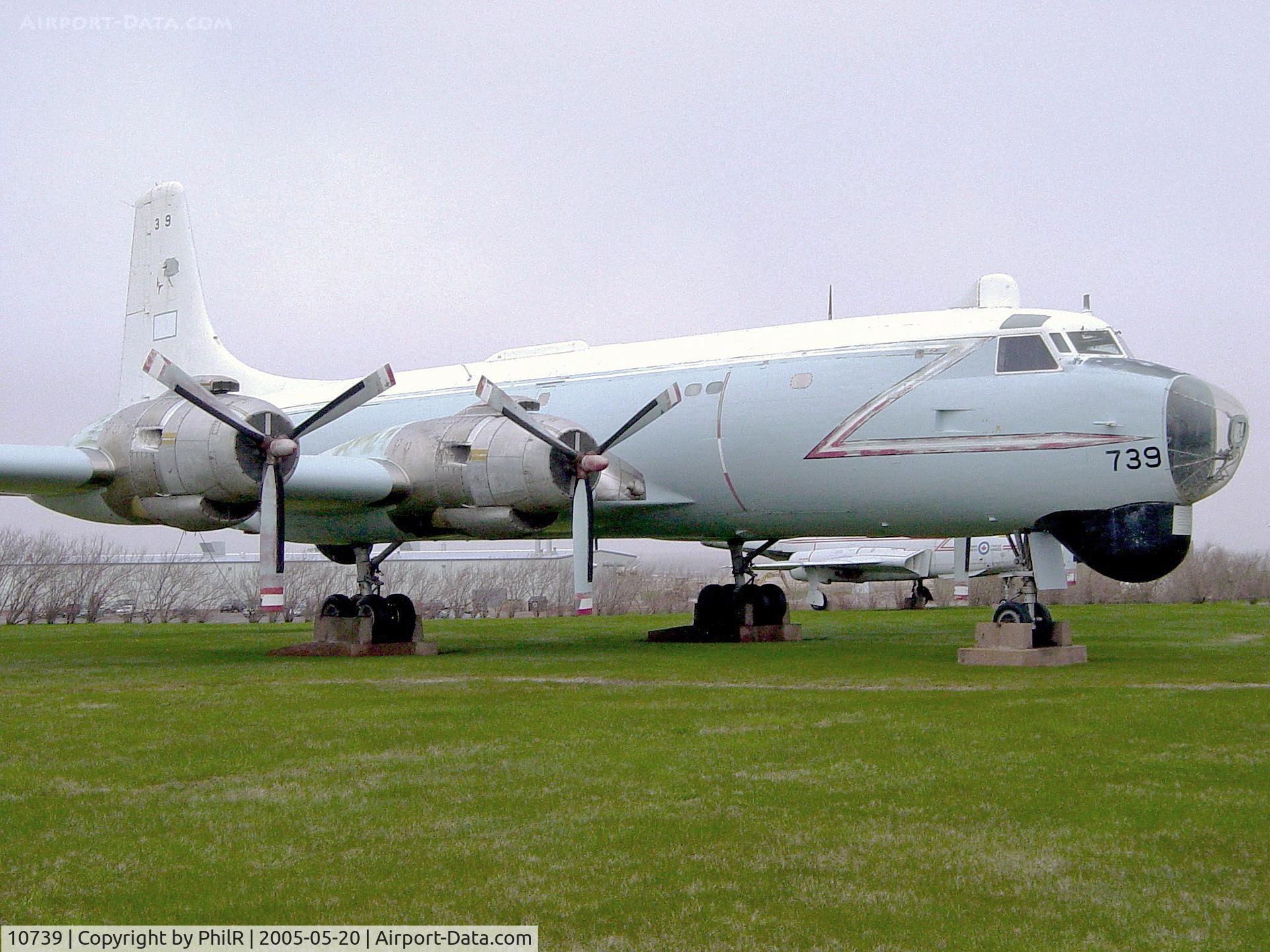 10739, Canadair CP-107 Argus 2 (CL-28-2) C/N 30, RCAF Canadair CP107 Argus 10739 a Summerside Prince Edward Island
