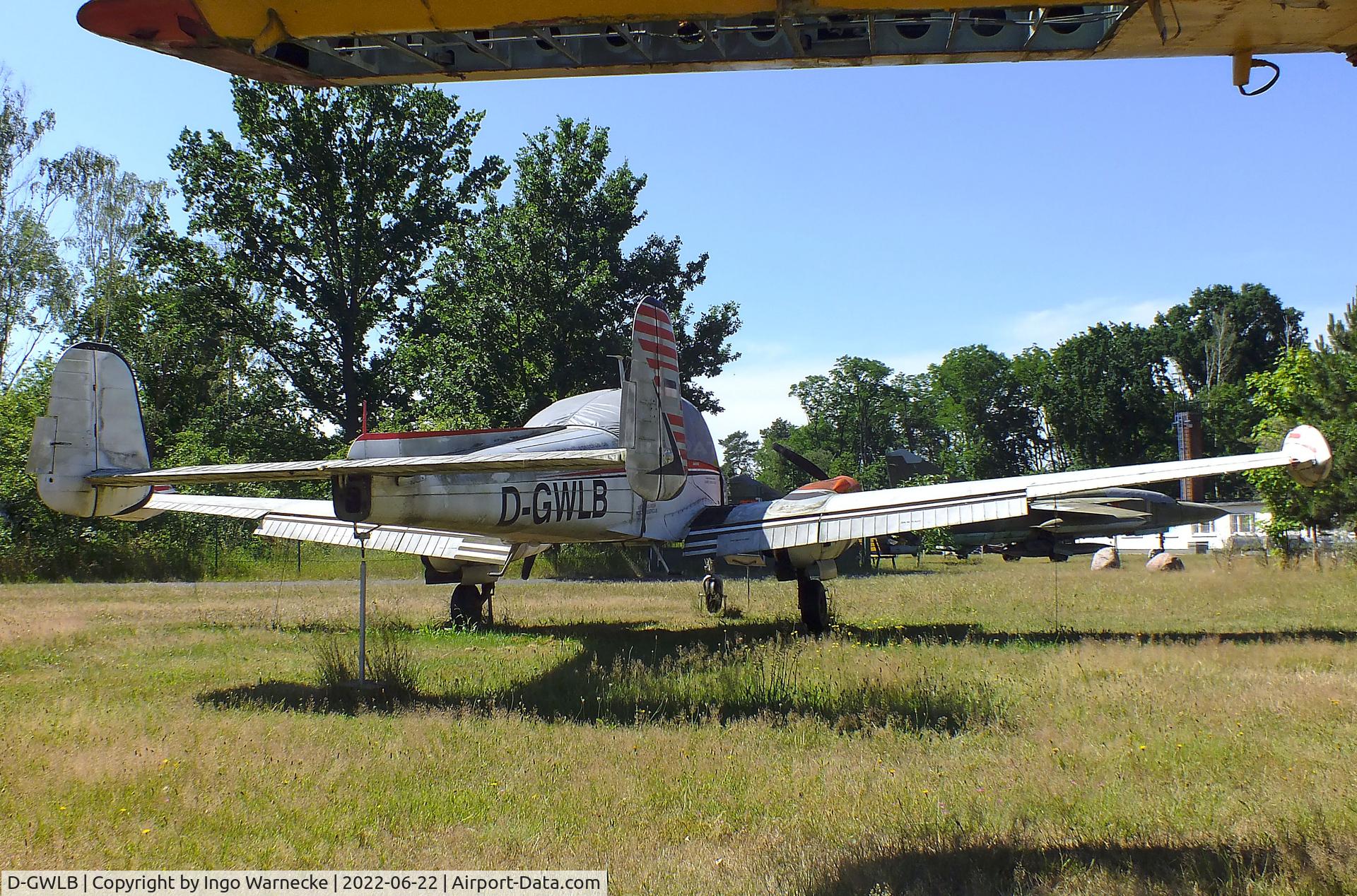 D-GWLB, Let L-200A Morava C/N 170320, Let L-200A Morava at the Flugplatzmuseum Cottbus (Cottbus aviation museum)