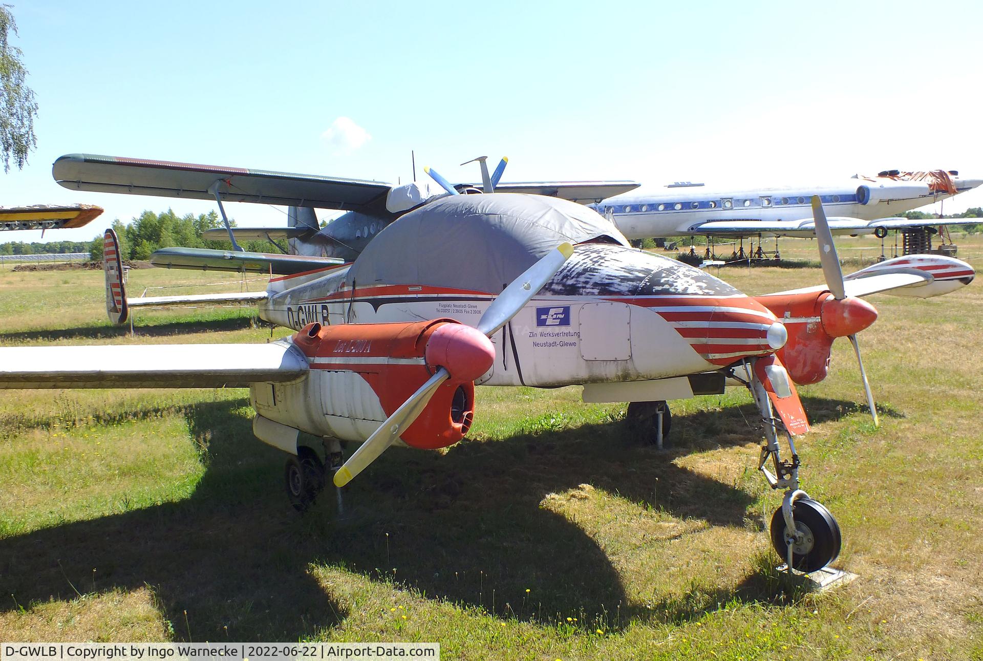 D-GWLB, Let L-200A Morava C/N 170320, Let L-200A Morava at the Flugplatzmuseum Cottbus (Cottbus aviation museum)