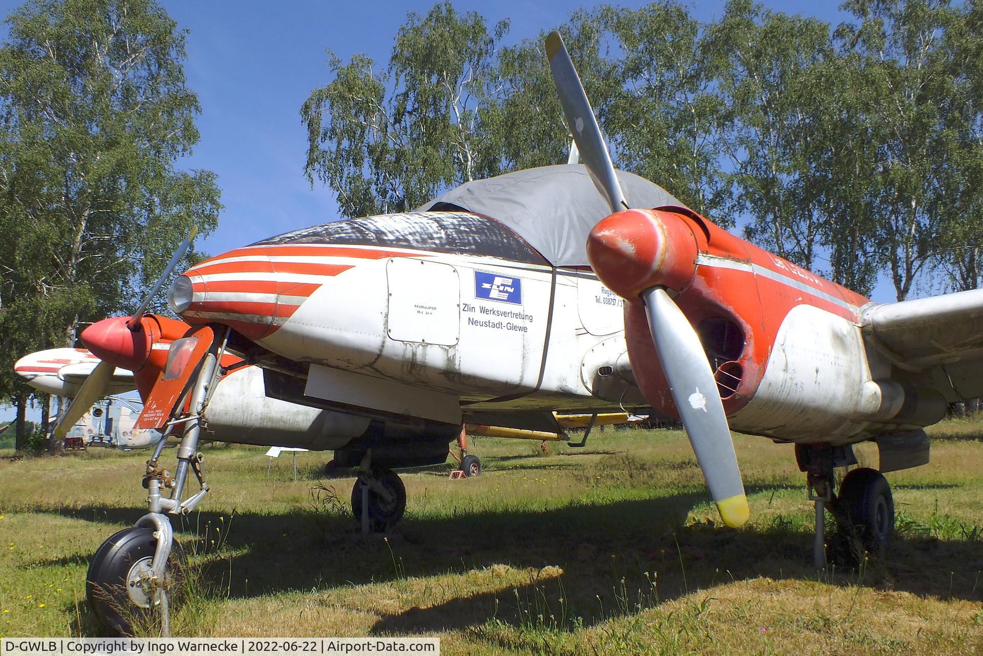 D-GWLB, Let L-200A Morava C/N 170320, Let L-200A Morava at the Flugplatzmuseum Cottbus (Cottbus aviation museum)