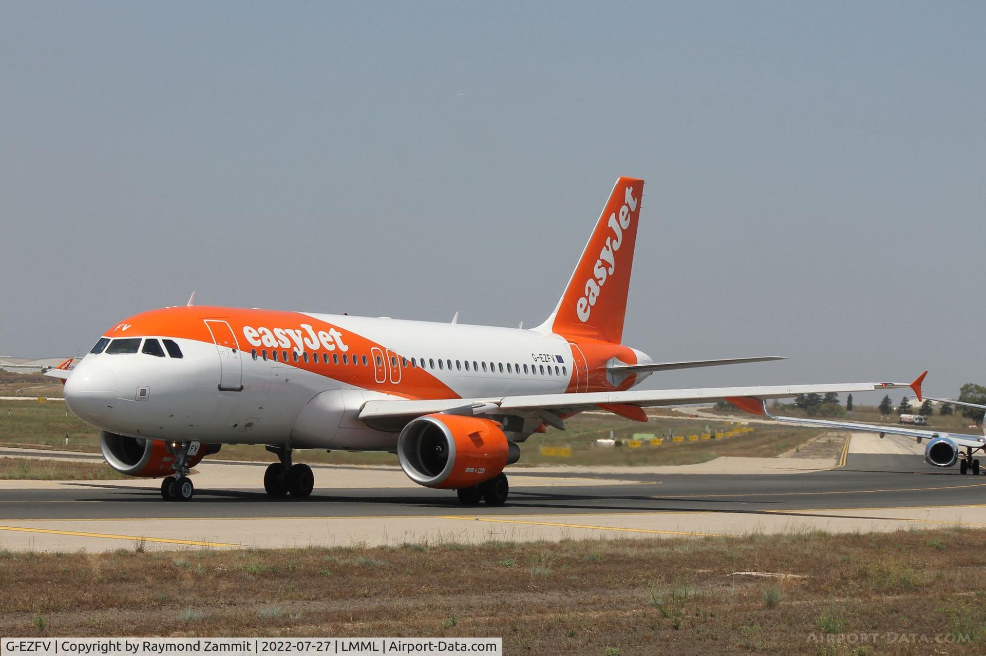 G-EZFV, 2010 Airbus A319-111 C/N 4327, A319 G-EZFV Easyjet