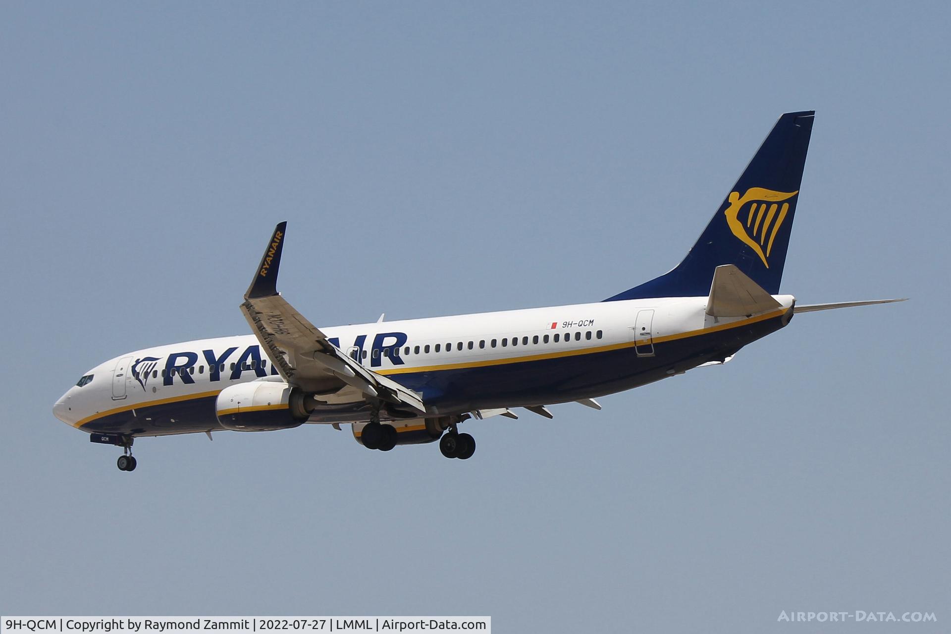 9H-QCM, 2016 Boeing 737-8AS C/N 44737, B737-800 9H-QCM Malta Air