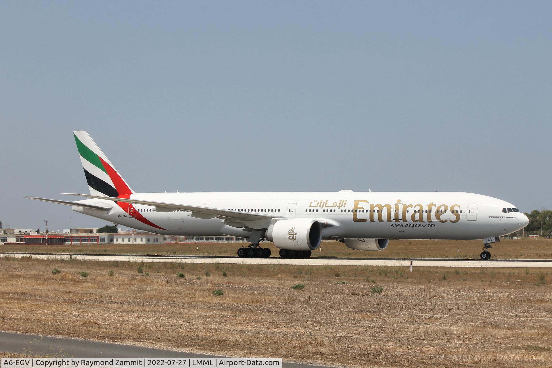 A6-EGV, 2012 Boeing 777-31H/ER C/N 38990, B777 A6-EGV Emirates Airlines