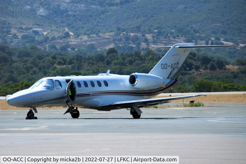 OO-ACC, 2008 Cessna 525A CitationJet CJ2+ C/N 525A-0431, Parked