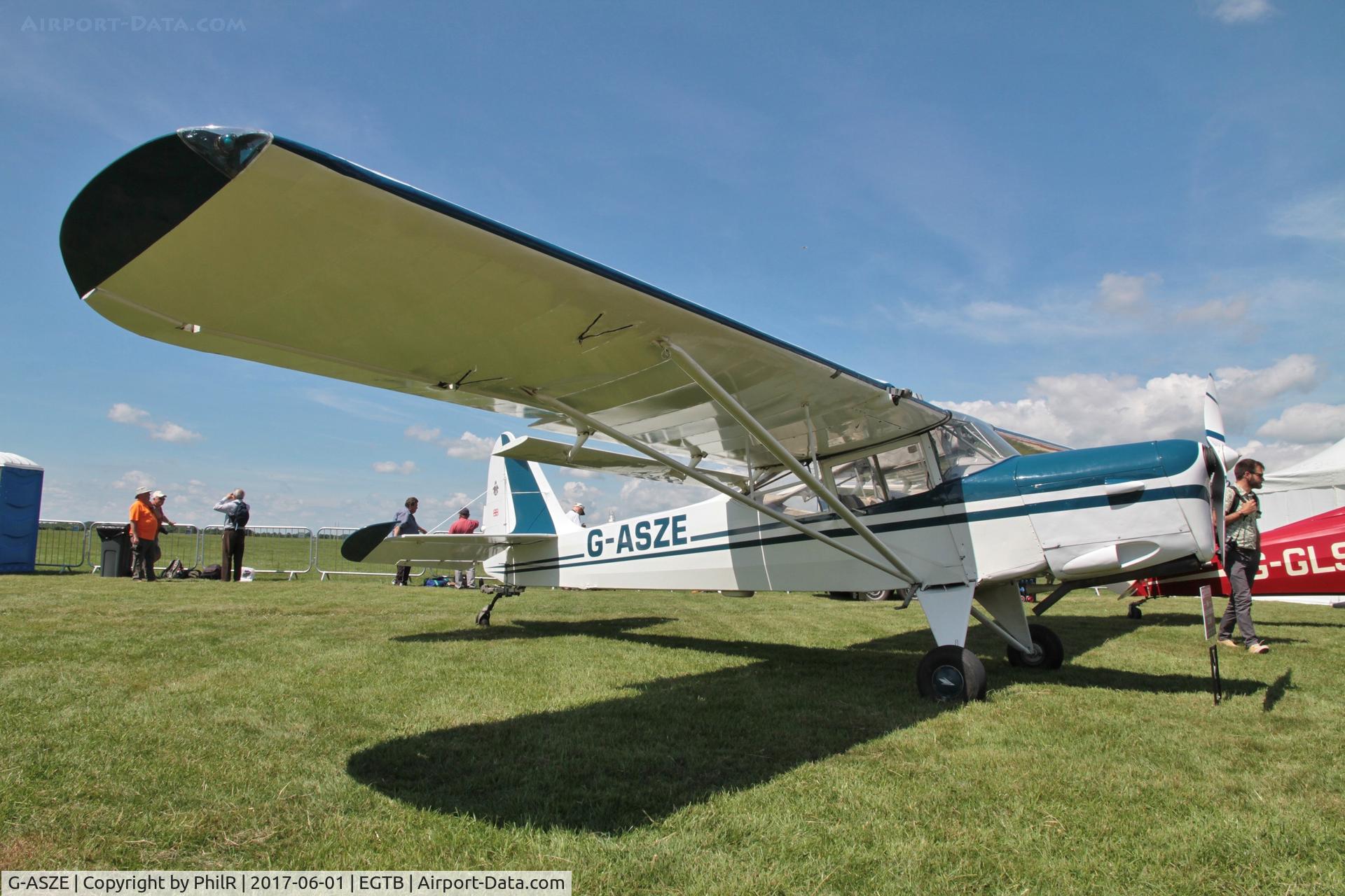 G-ASZE, 1964 Beagle A-61 Terrier 2 C/N B.636, G-ASZE 1964 Beagle A61 Srs ll Terrier Air Expo at Booker 01.06.17(1)