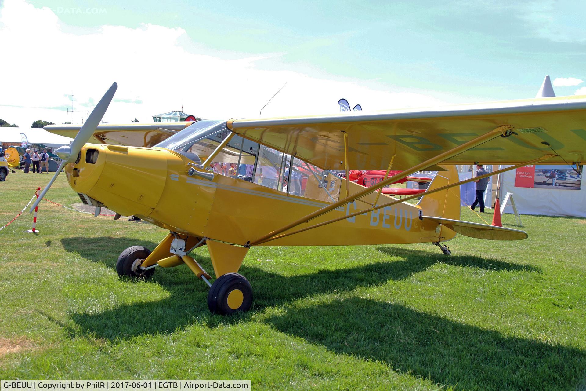 G-BEUU, 1951 Piper L-18C Super Cub (PA-18-95) C/N 18-1551, G-BEUU 1951 Piper Pa-18 Cub L18C Air Expo at Booker