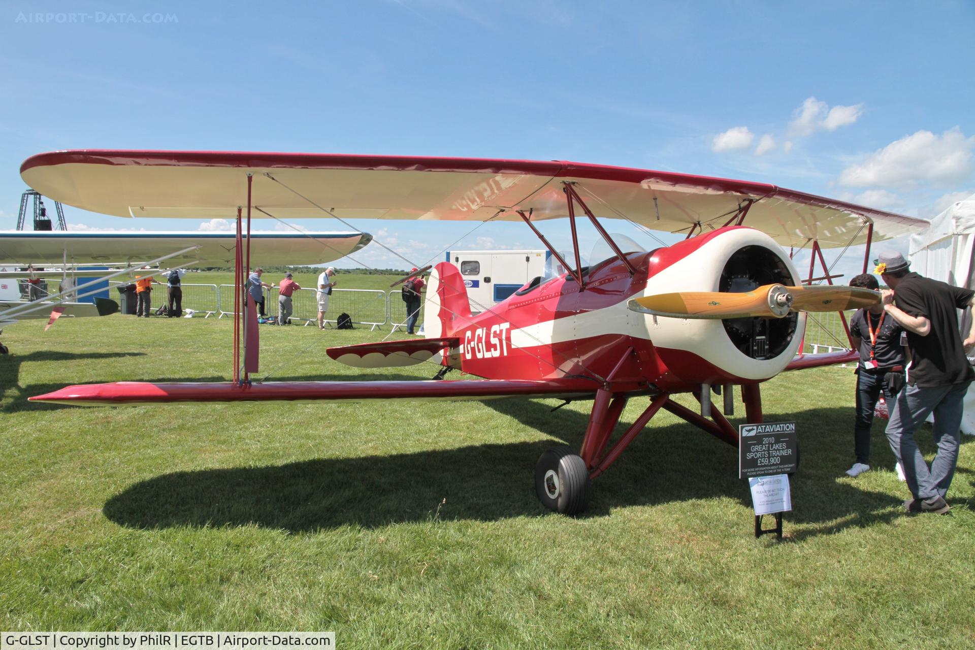 G-GLST, 2003 Great Lakes 2T-1A Sport Trainer C/N PFA 321-13646, G-GLST 2003 Great Lakes Sports Trainer at, Air Expo Booker