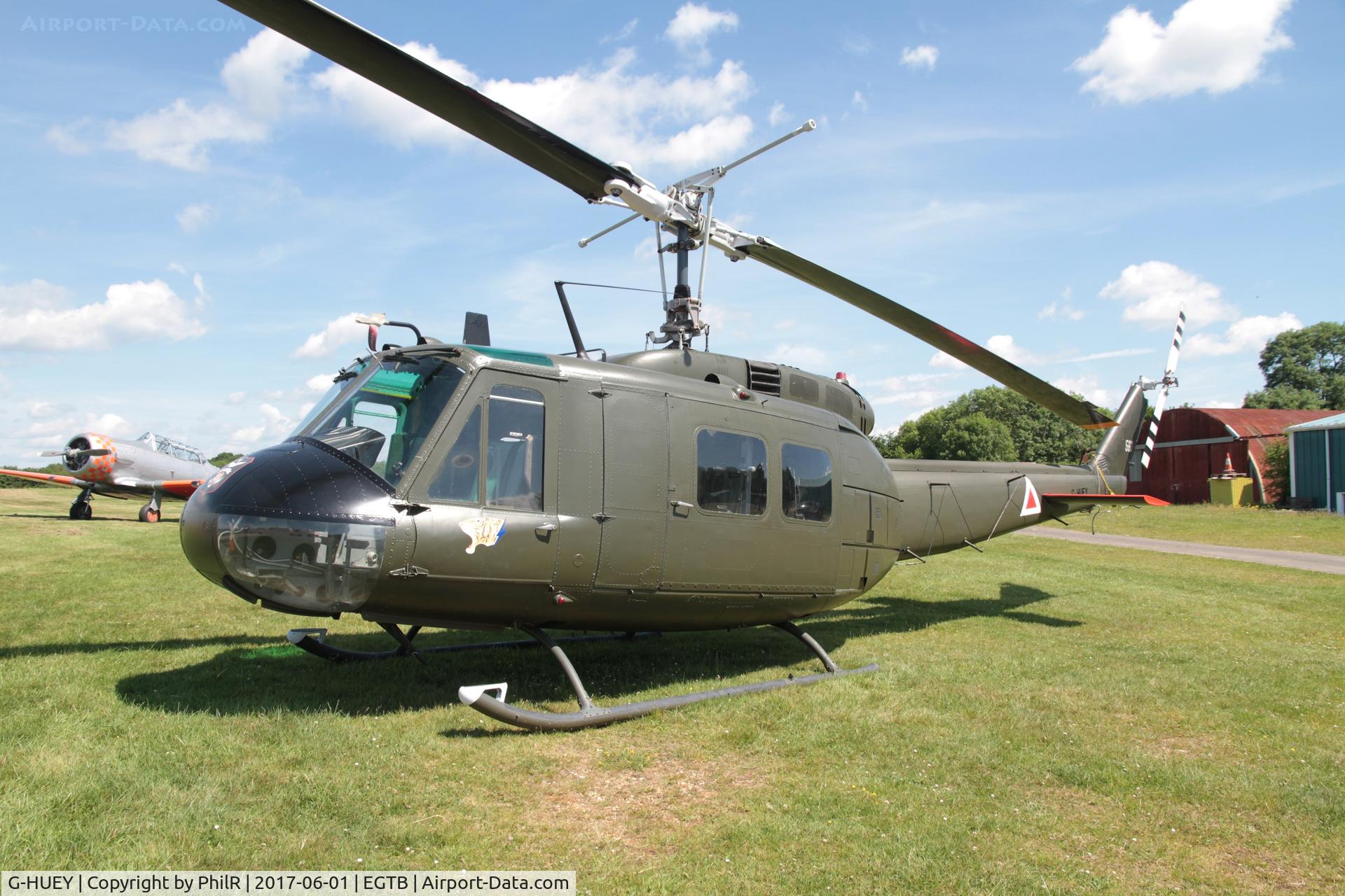G-HUEY, 1973 Bell UH-1H Iroquois C/N 13560, G-HUEY 1973 Bell UH-1H Iroquois at Air Expo, Booker