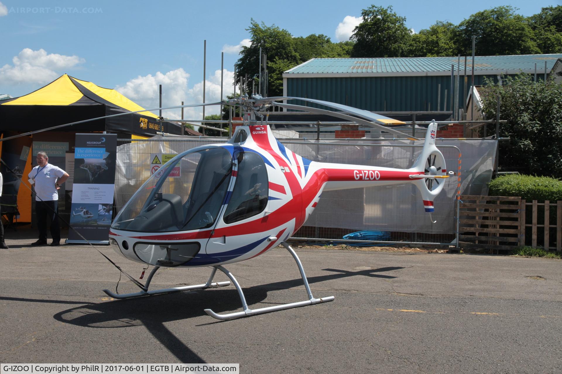 G-IZOO, 2017 Guimbal Cabri G2 C/N 1200, G-IZOO 2017 Guimbal Cabri G2 at Air Expo, Booker