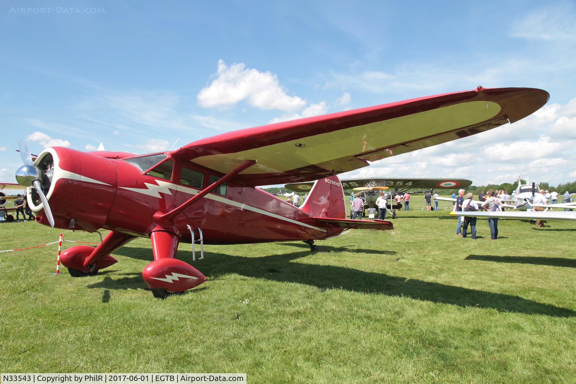N33543, 1944 Stinson V77 Reliant C/N 77-373, 1944 Stinson V-77 Reliant at Air Expo,