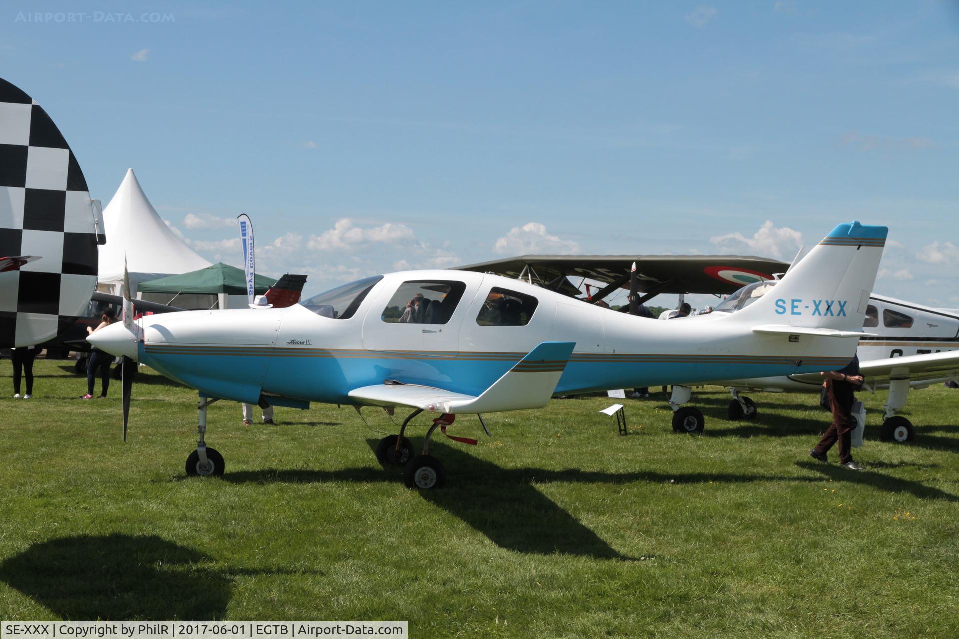 SE-XXX, 2011 Lancair IV C/N LIV-440-1085, 2011 Lancair lV at Air Expo, Booker
