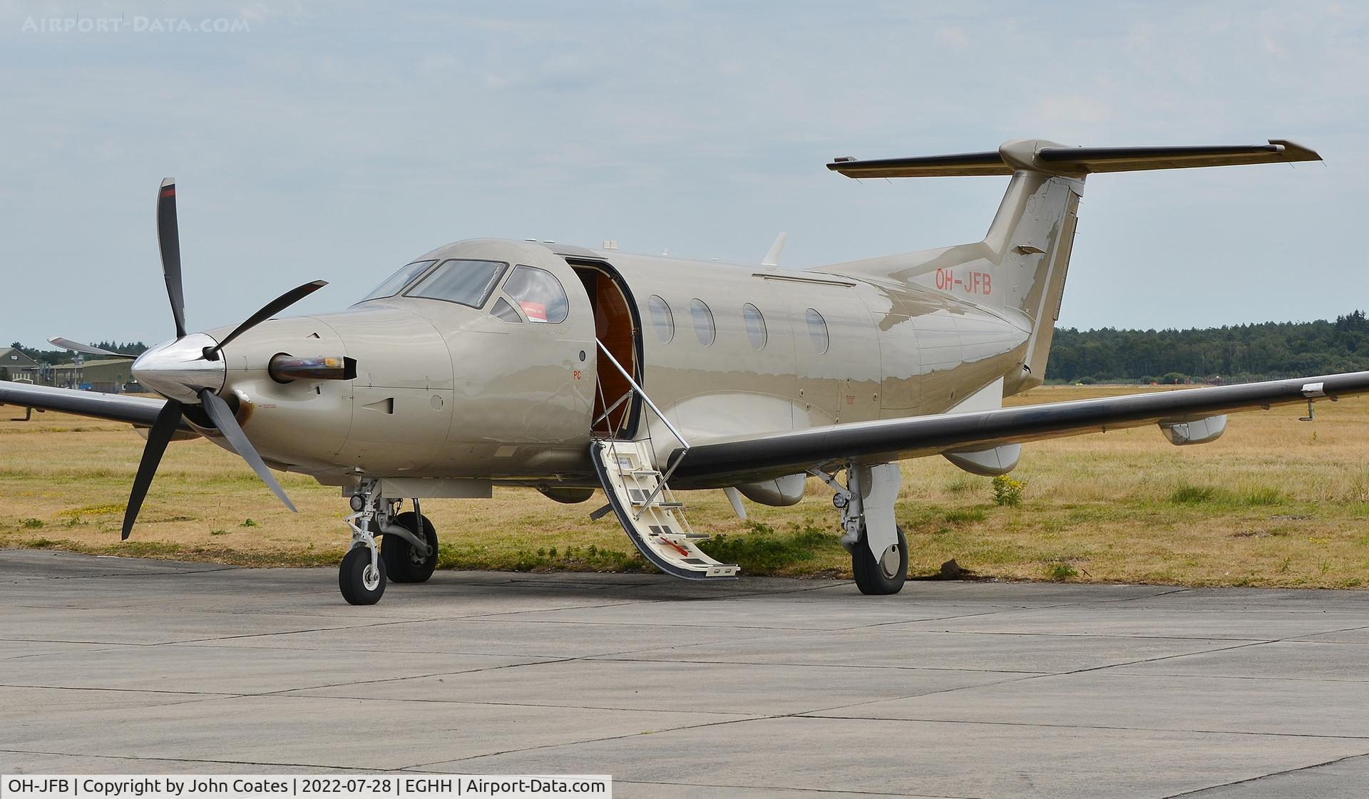 OH-JFB, 2016 Pilatus PC-12/47E NG C/N 1676, Parked at BAS