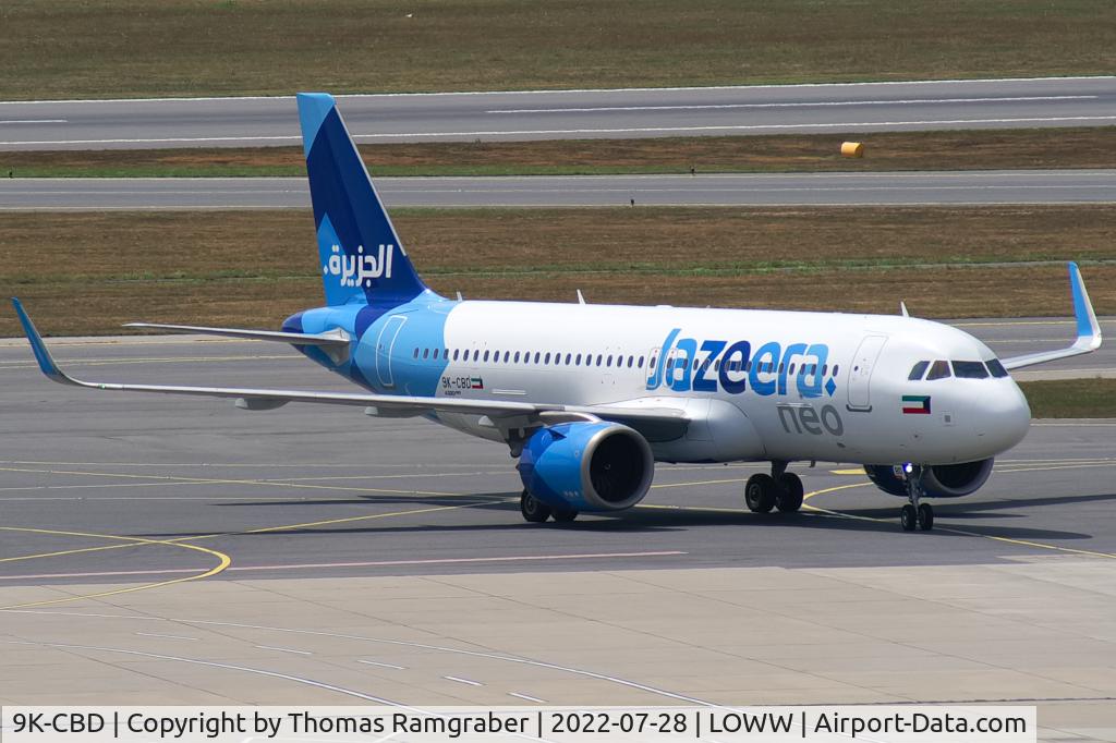 9K-CBD, 2019 Airbus A320-251N C/N 9174, Jazeera Airways Airbus A320Neo
