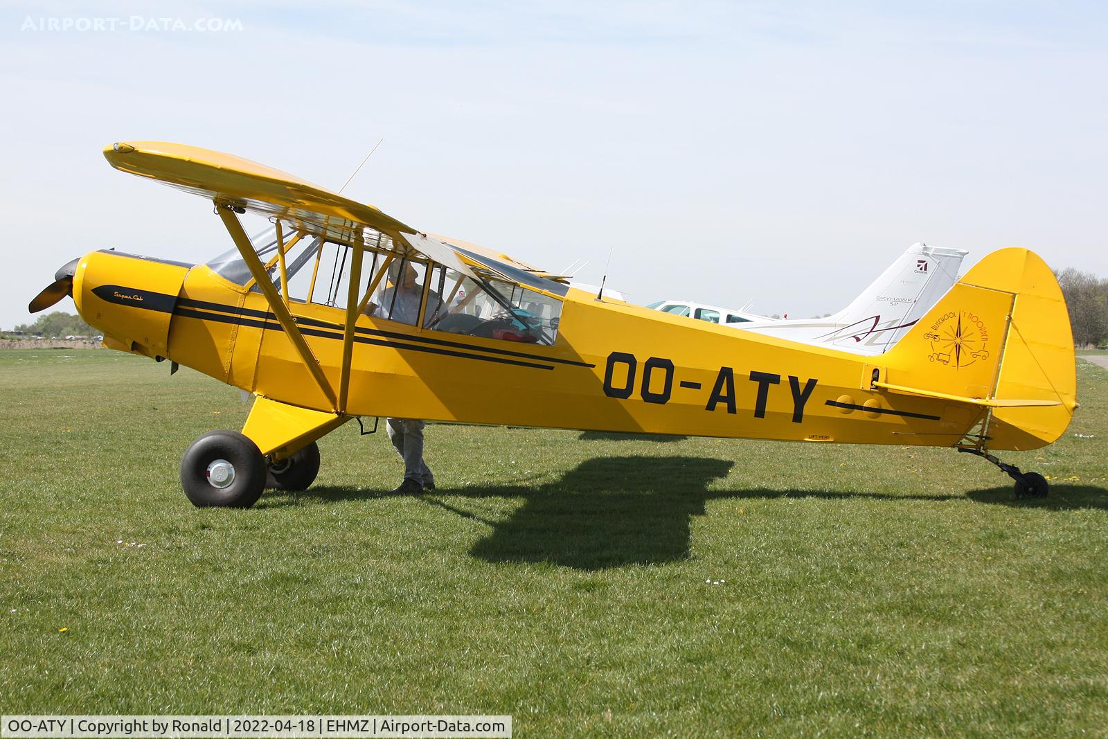 OO-ATY, Piper L-18C Super Cub (PA-18-95) C/N 18-3221, at ehmz