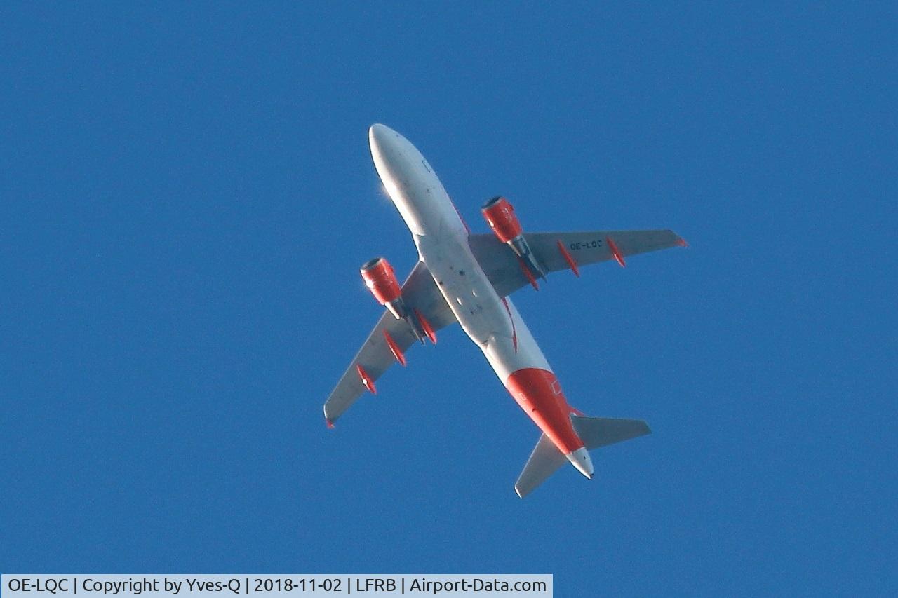 OE-LQC, 2009 Airbus A319-111 C/N 3788, Airbus A319-111, Flight over Brest-Bretagne Airport (LFRB-BES)