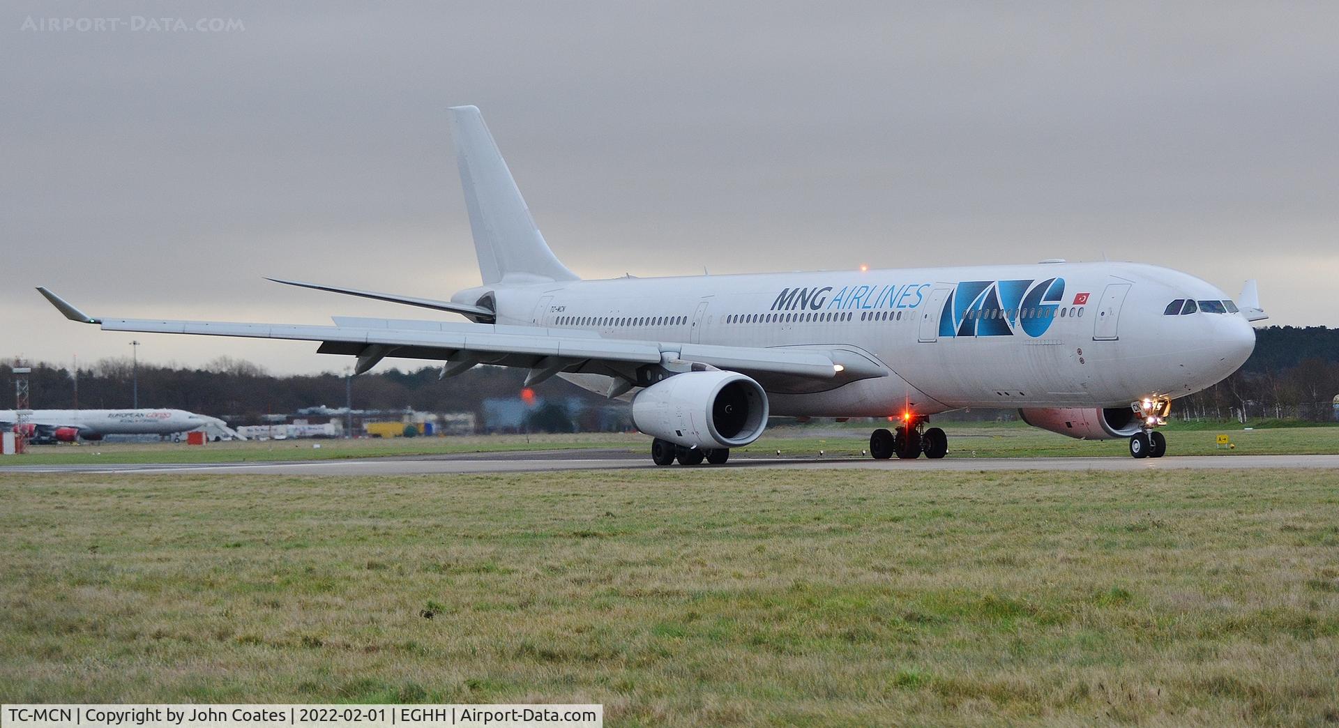 TC-MCN, 2007 Airbus A330-343E C/N 889, Arriving on runway 26