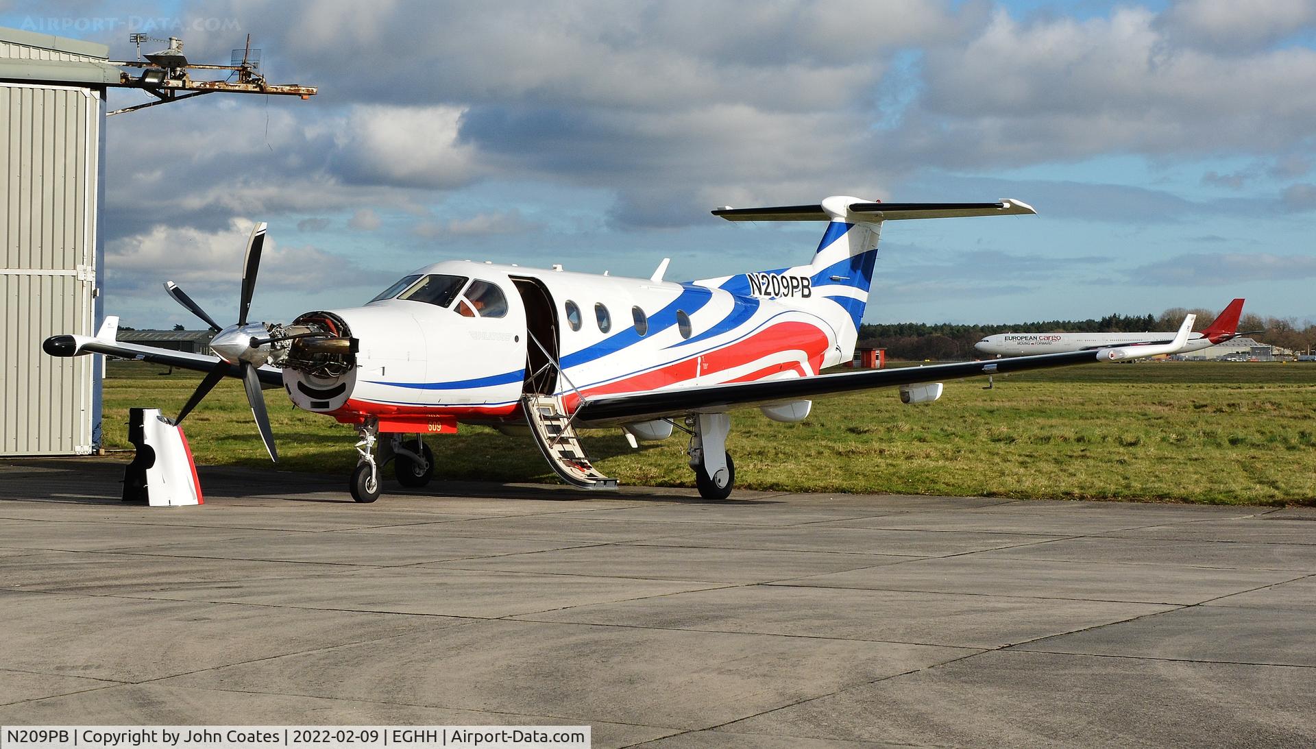 N209PB, 2005 Pilatus PC-12/45 C/N 609, Receiving attention at BAS