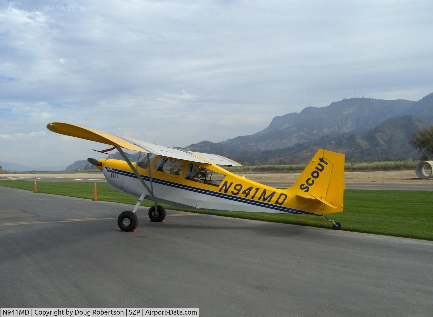 N941MD, 1996 American Champion 8GCBC Scout C/N 375-96, 1996 American Champion Aircraft 8GCBC SCOUT Lycoming O-360-E2C 180 Hp, wing spades