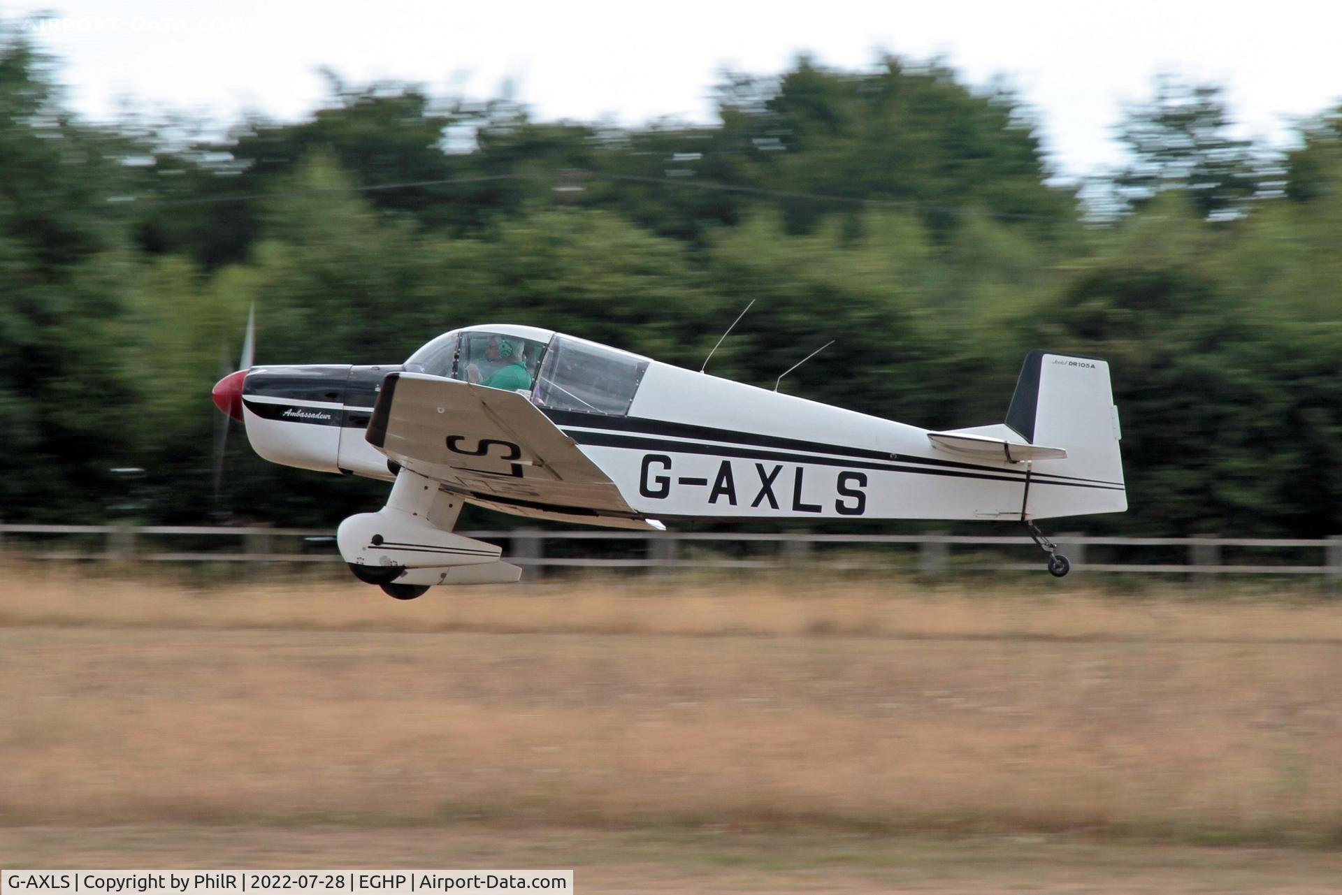 G-AXLS, 1959 Jodel DR-105A Ambassadeur C/N 86, G-AXLS 1959 SAN Jodel DF105A at Popham fly in