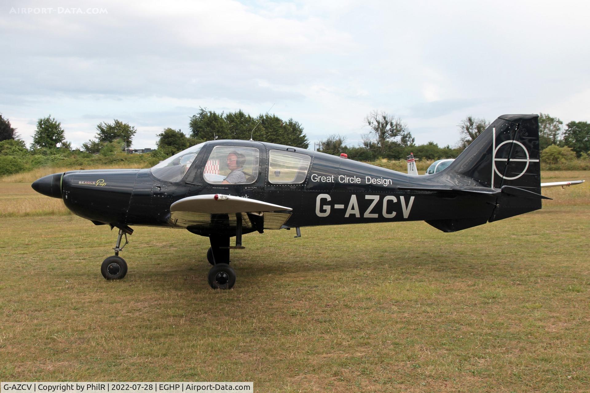 G-AZCV, 1970 Beagle B-121 Pup Series 2 (Pup 150) C/N B121-163, G-AZCV 1970 Beagle B121 Srs 2 Pup at Popham fly in