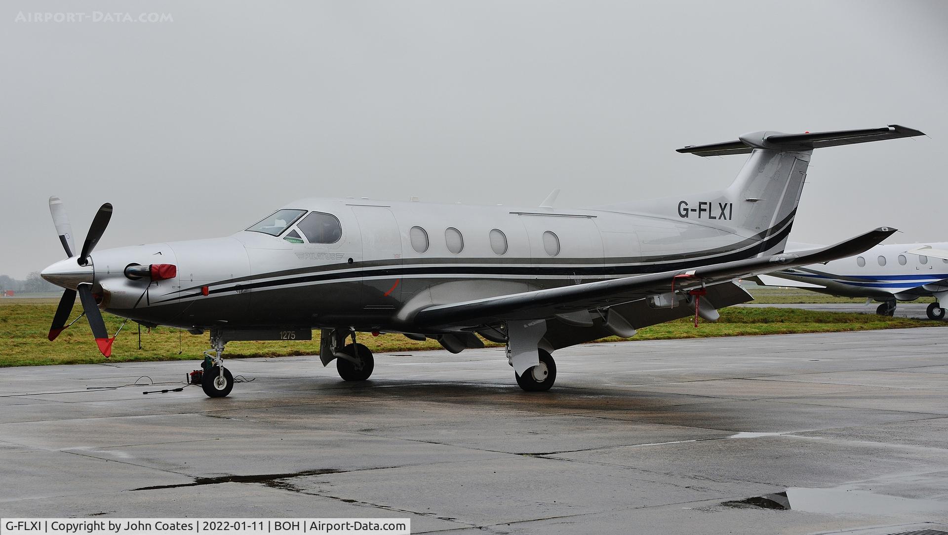 G-FLXI, 2011 Pilatus PC-12/47E C/N 1275, Parked at BAS