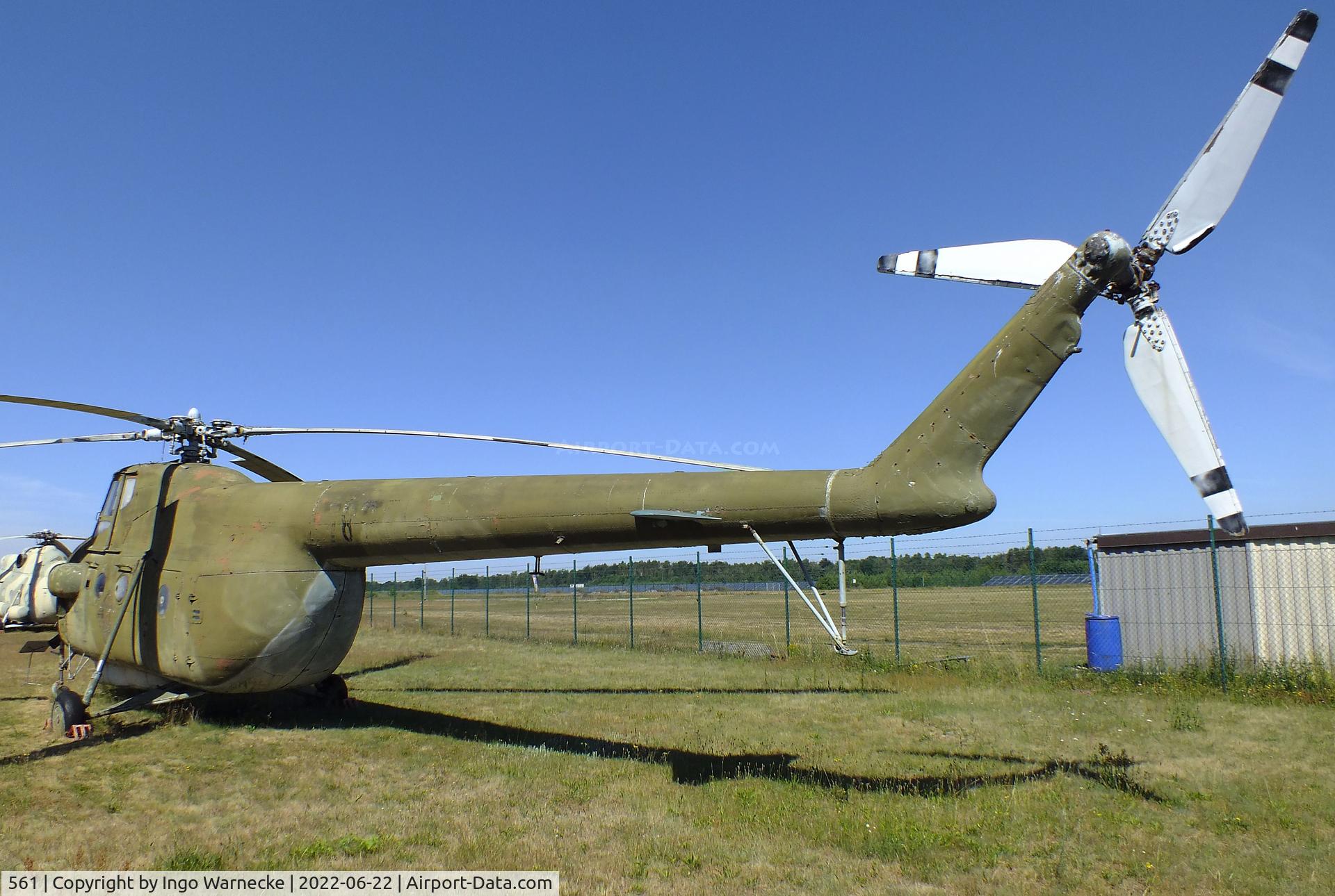 561, 1957 Mil Mi-4 C/N 02 51, Mil Mi-4 HOUND at the Flugplatzmuseum Cottbus (Cottbus airfield museum)