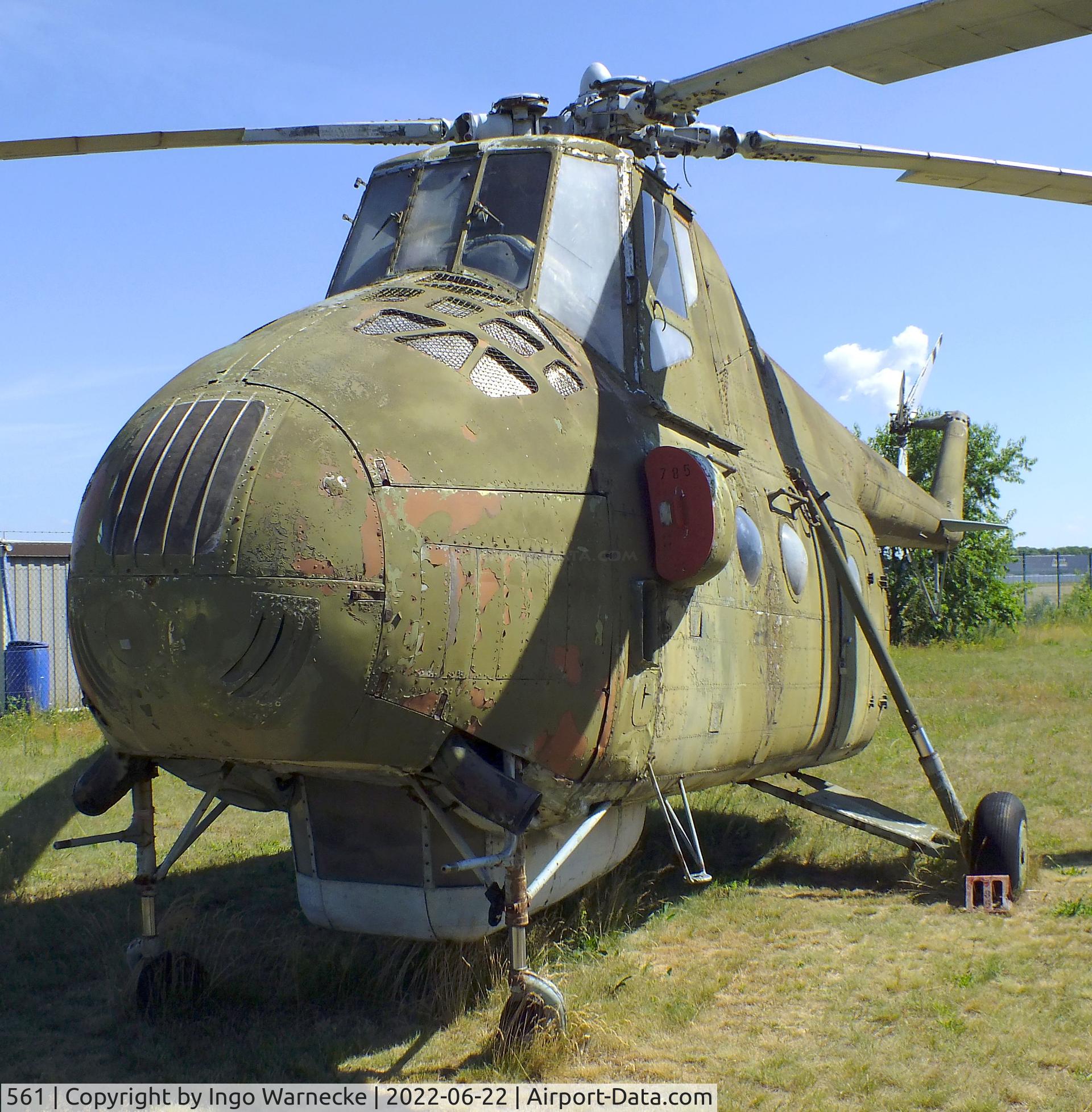561, 1957 Mil Mi-4 C/N 02 51, Mil Mi-4 HOUND at the Flugplatzmuseum Cottbus (Cottbus airfield museum)