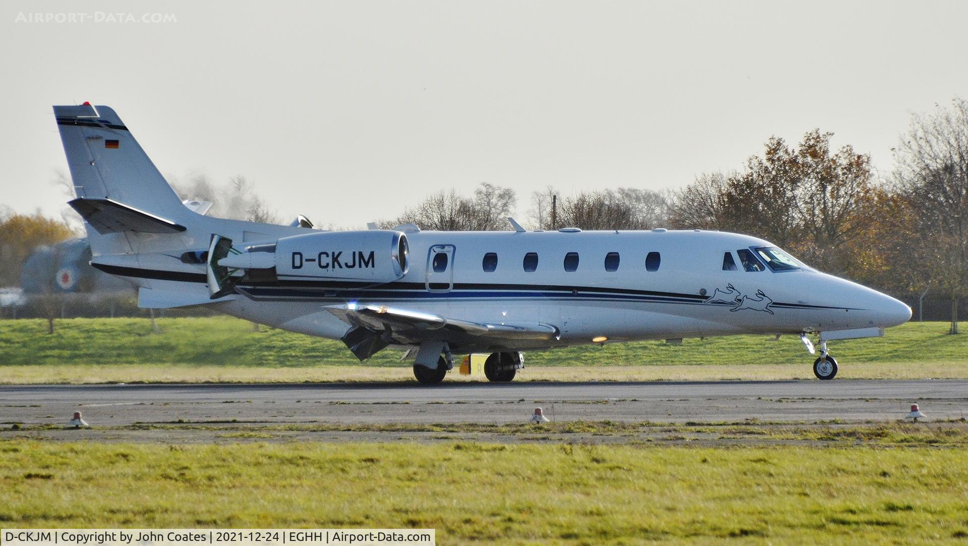 D-CKJM, 2019 Cessna 560XL Citation XLS+ C/N 5606277, Arriving on 26