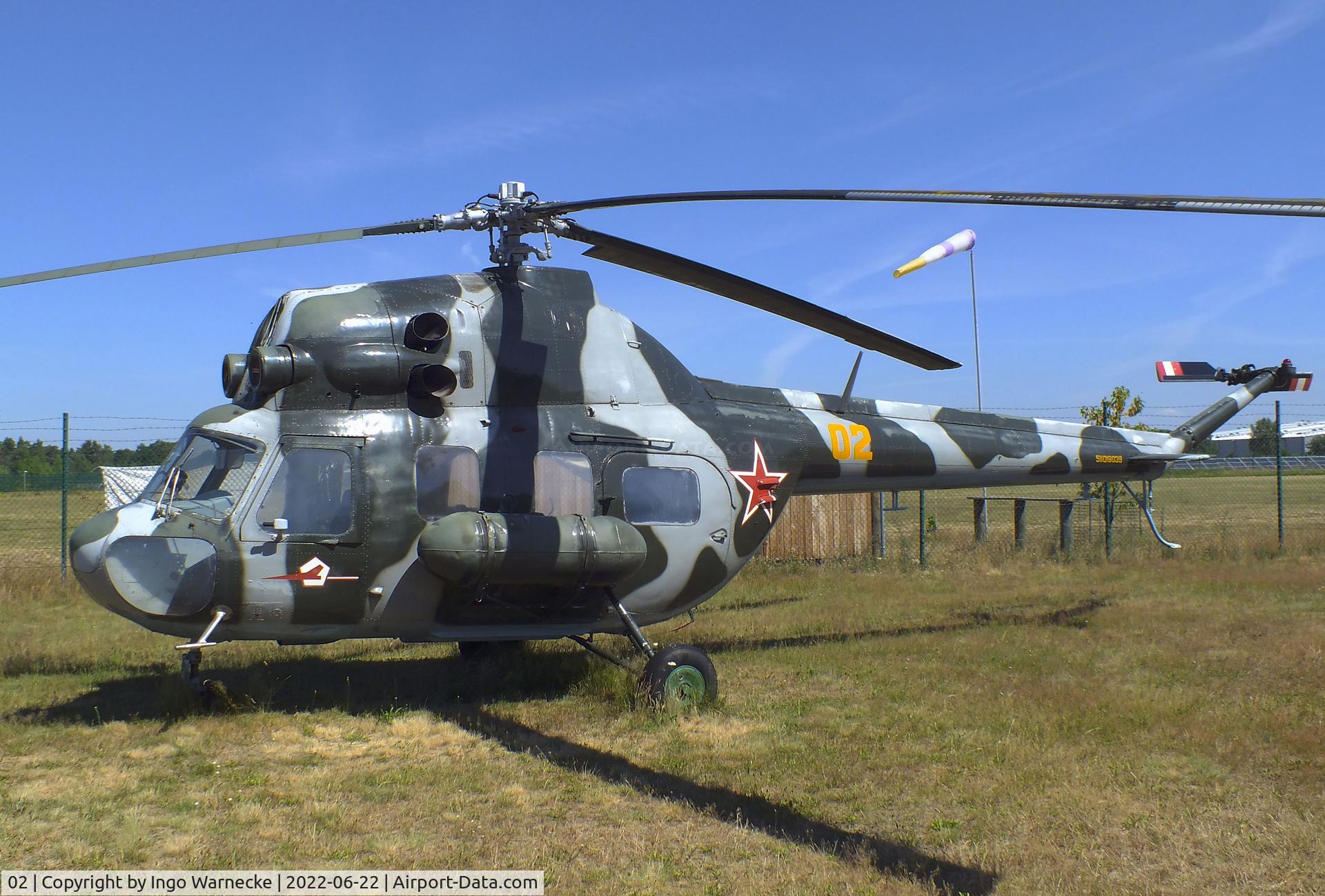 02, 1969 WSK-Swidnik Mi-2 Hoplite C/N 511019039, Mil (PZL-Swidnik) Mi-2 HOPLITE at the Flugplatzmuseum Cottbus (Cottbus airfield museum)