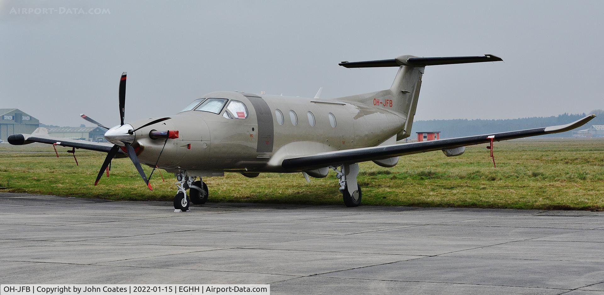OH-JFB, 2016 Pilatus PC-12/47E NG C/N 1676, Parked at BAS