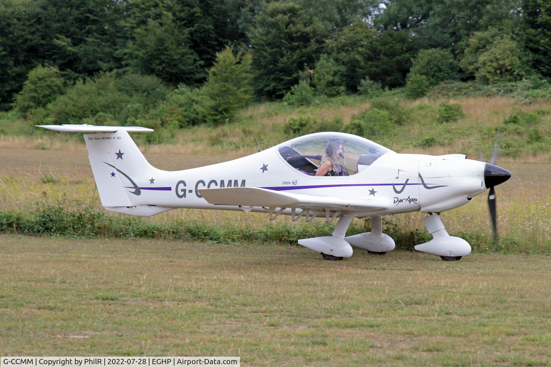 G-CCMM, 2003 Dyn'Aero MCR-01 ULC Banbi C/N PFA 301B-13945, G-CCMM 2003 MCR-01 ULC Popham 29.07.22 fly in