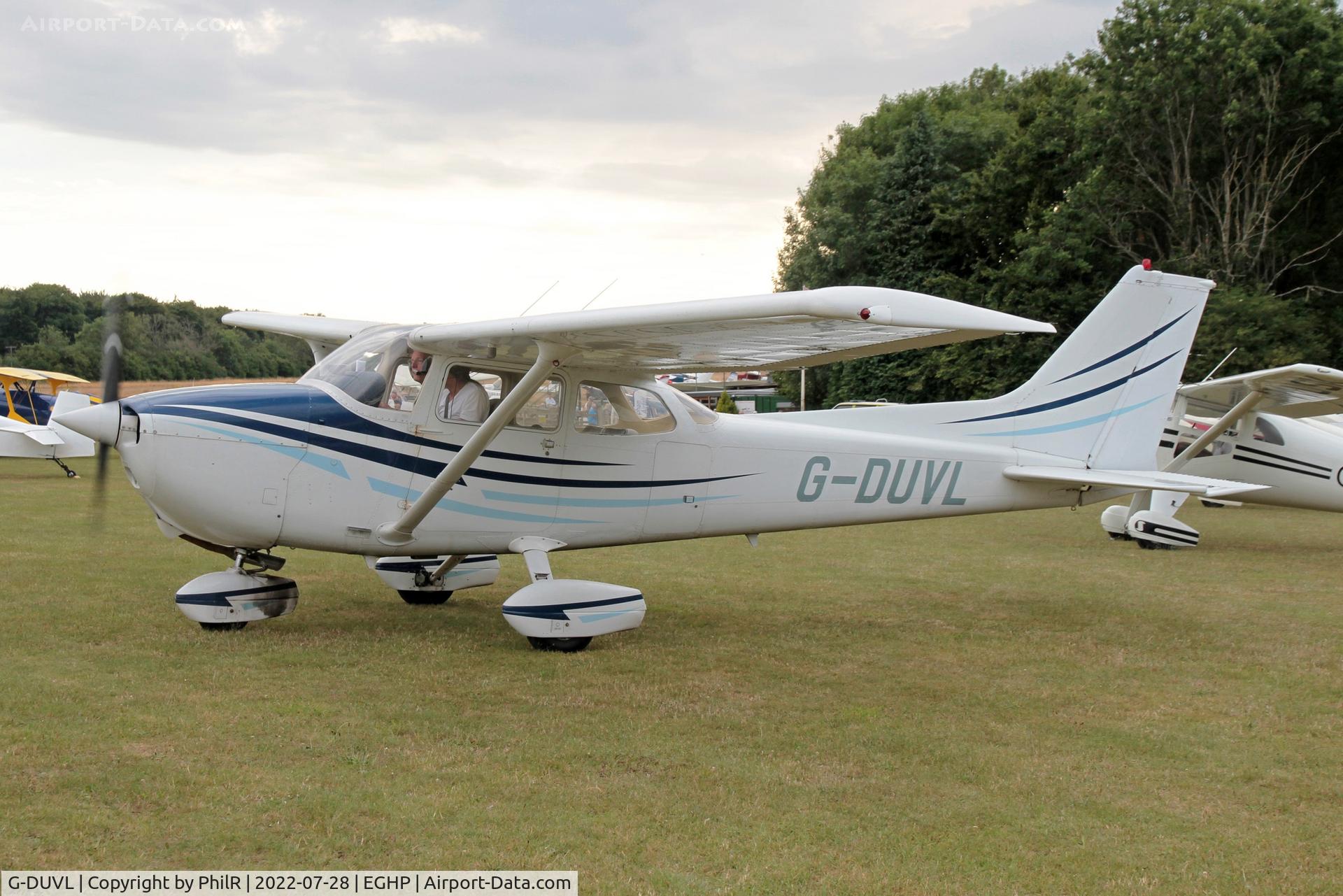 G-DUVL, 1978 Reims Cessna F172N C/N 1723, G-DUVL 1978 Reims Cessna F172N Skyhawk Popham fly in