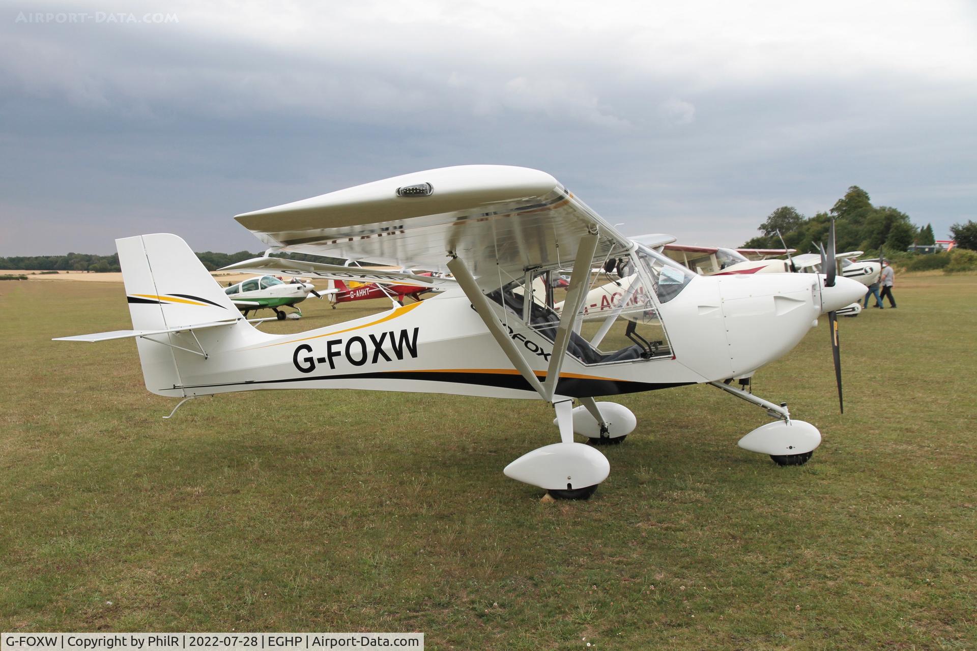 G-FOXW, 2015 Aeropro Eurofox 912(1) C/N BMAA/HB/667, G-FOXW 2015 Eurofox 912(1) Popham fly in